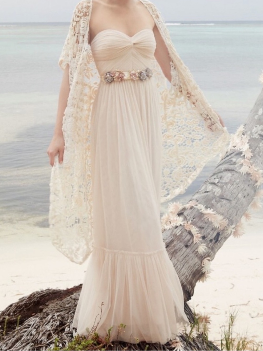 BHLDN Va Et Vein "Niceties" Blush Dress